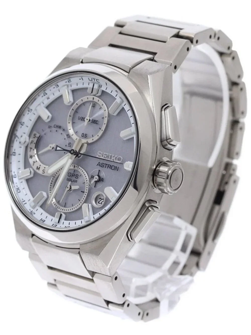SEIKO Astron Nexter SBXC159/5X83-0AE0-1 GPS Solar Powered Radio Men's_972130